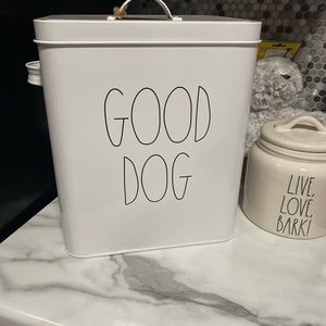 RAE DUNN GOOD DOG Tin Canister